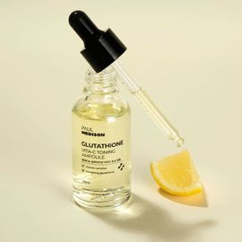 [PAUL MEDISON] Glutathione Vita-C Toning Ampoule 30ml – Brightening & Pigmentation Care, Vitamin Complex for Radiant Skin, Wrinkle Improvement & Tone-Up - Made in Korea